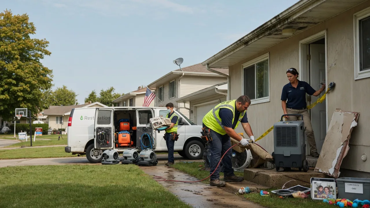 Water Damage Restoration in Forest City, IL near me